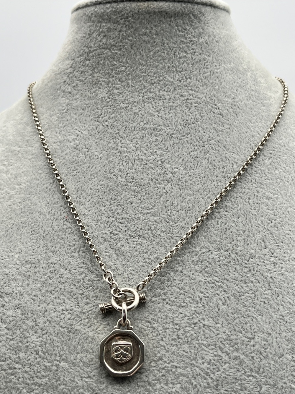 1DAY SALE Rare Reversible Slane and Slane bee necklace 18” sterling silver 925 - Picture 6 of 6